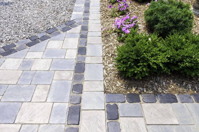 Close-up of Sealed Pavers
